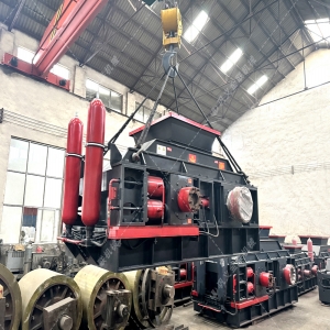 對輥制砂機在河卵石生產線中，如何與給料機、顎破協同？